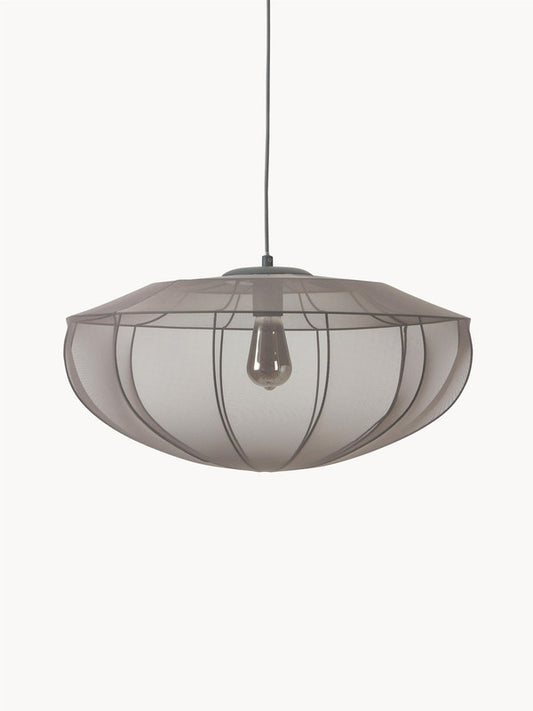 23.62 Inch Tulle Pendant Light - Gray