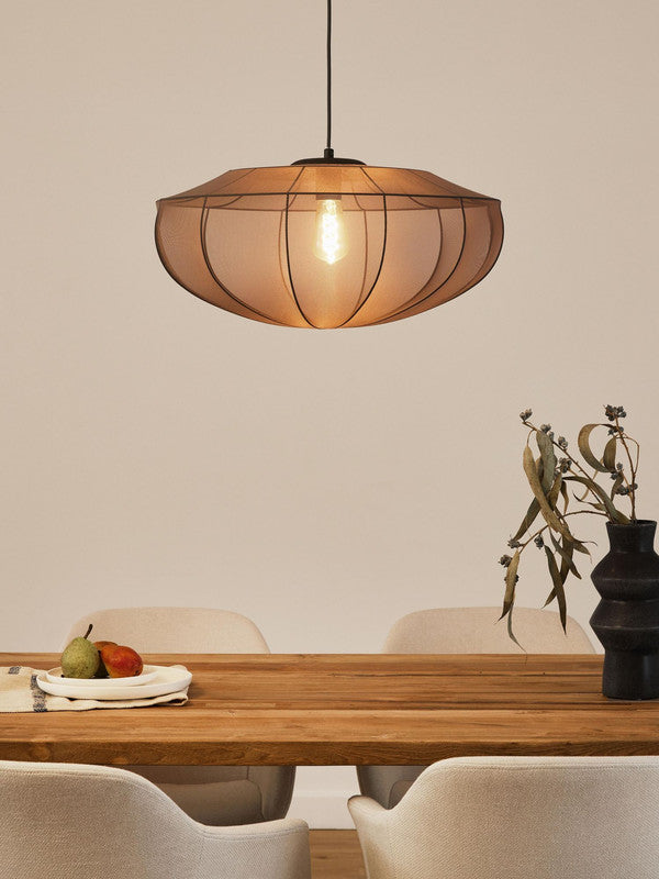 23.62 Inch Tulle Pendant Light - Gray