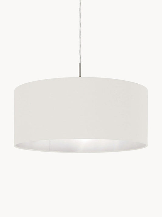 20.87 Inch Textile Pendant Light