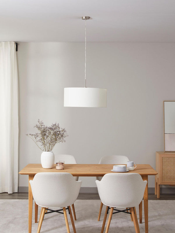 20.87 Inch Textile Pendant Light