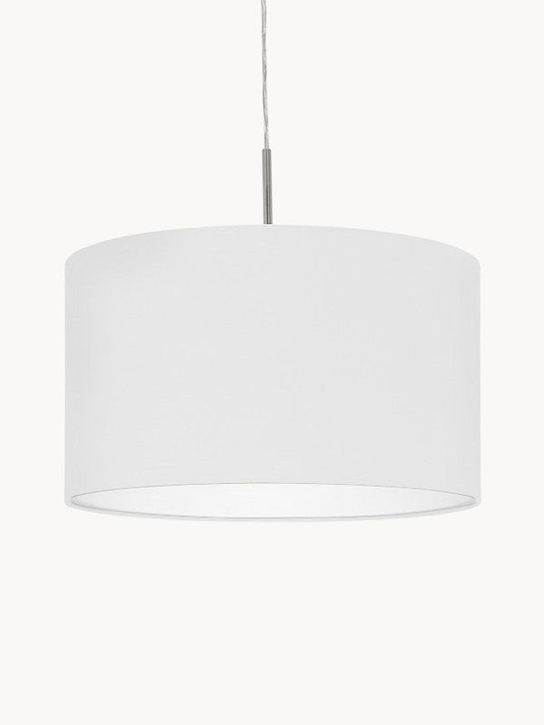 14.96 Inch Textile Pendant Light