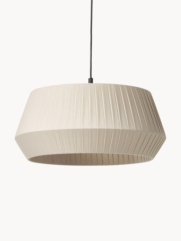 20.87 Inch  Classic Pendant Light In Fabric